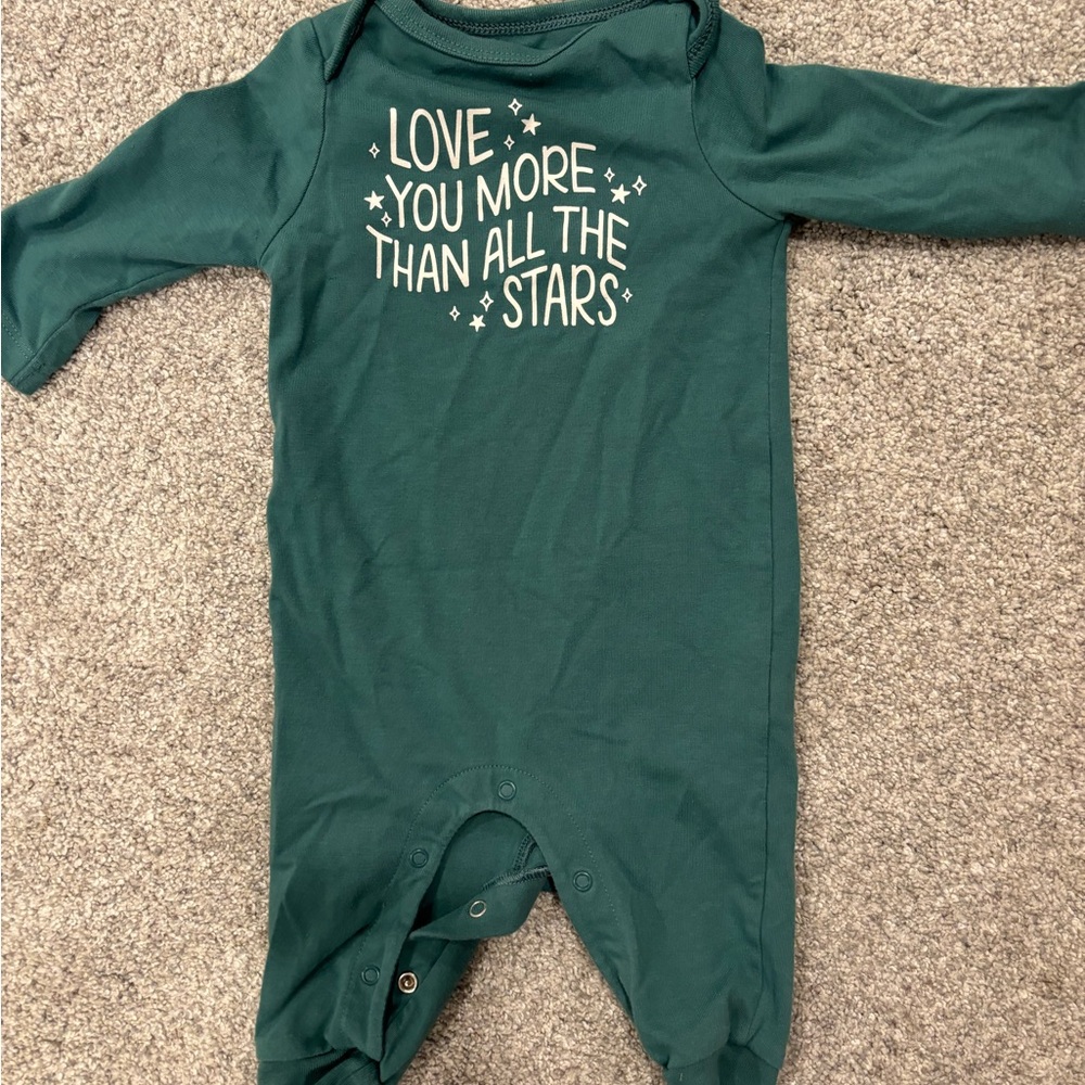 Cat & jack romper love you more than the stars
